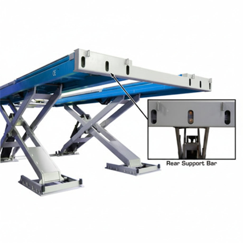 Atlas 12ASL Scissor Alignment Lift 12000 lb. Capacity