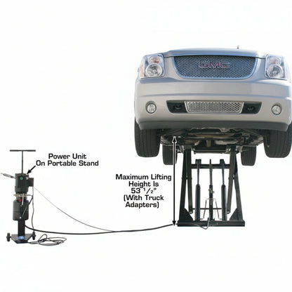 Atlas 6MR Portable Mid-Rise Scissor Lift 6000 lb. Capacity