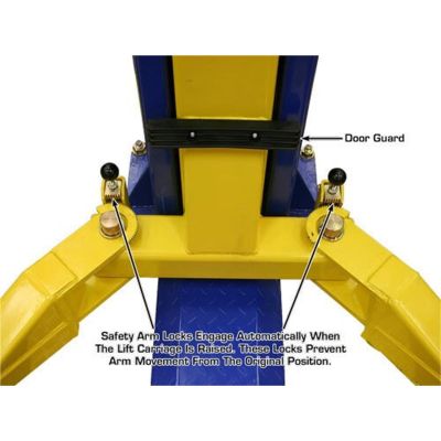 Atlas 9KBPX Baseplate 9,000 lb. Capacity 2-Post Lift