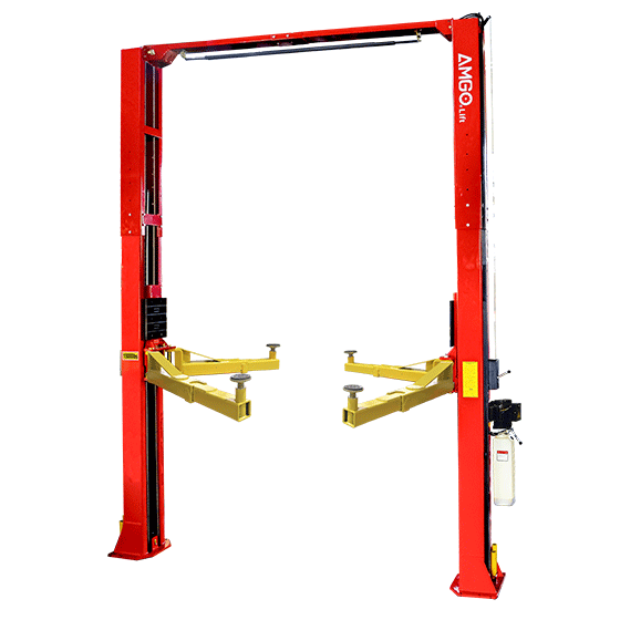 AMGO® Hydraulics OH-15 15,000 lb Clear Floor 2 Post Lift