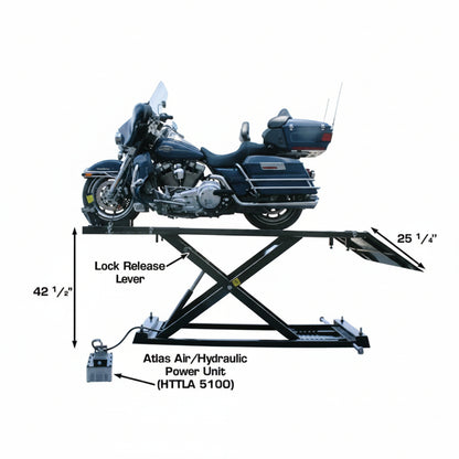 Atlas Hi-Rise 1500 Motorcycle/ATV 1,500 lb. Capacity Lift