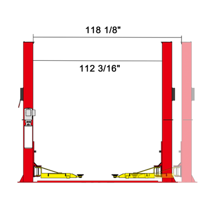 AMGO® Hydraulics BP-10 10,000 lb Base Plate 2 Post Lift