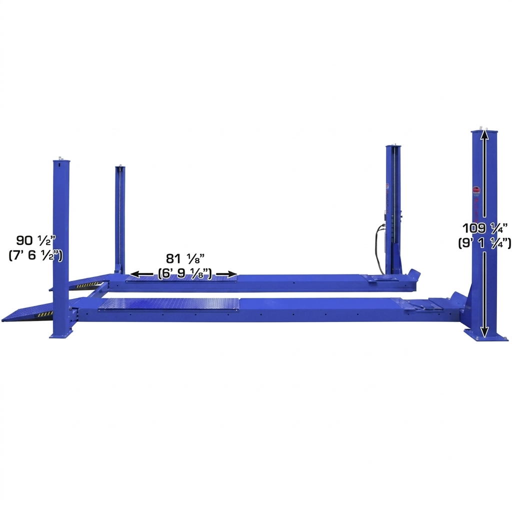 Atlas Platinum 14,000 lb Certified Alignment Lift