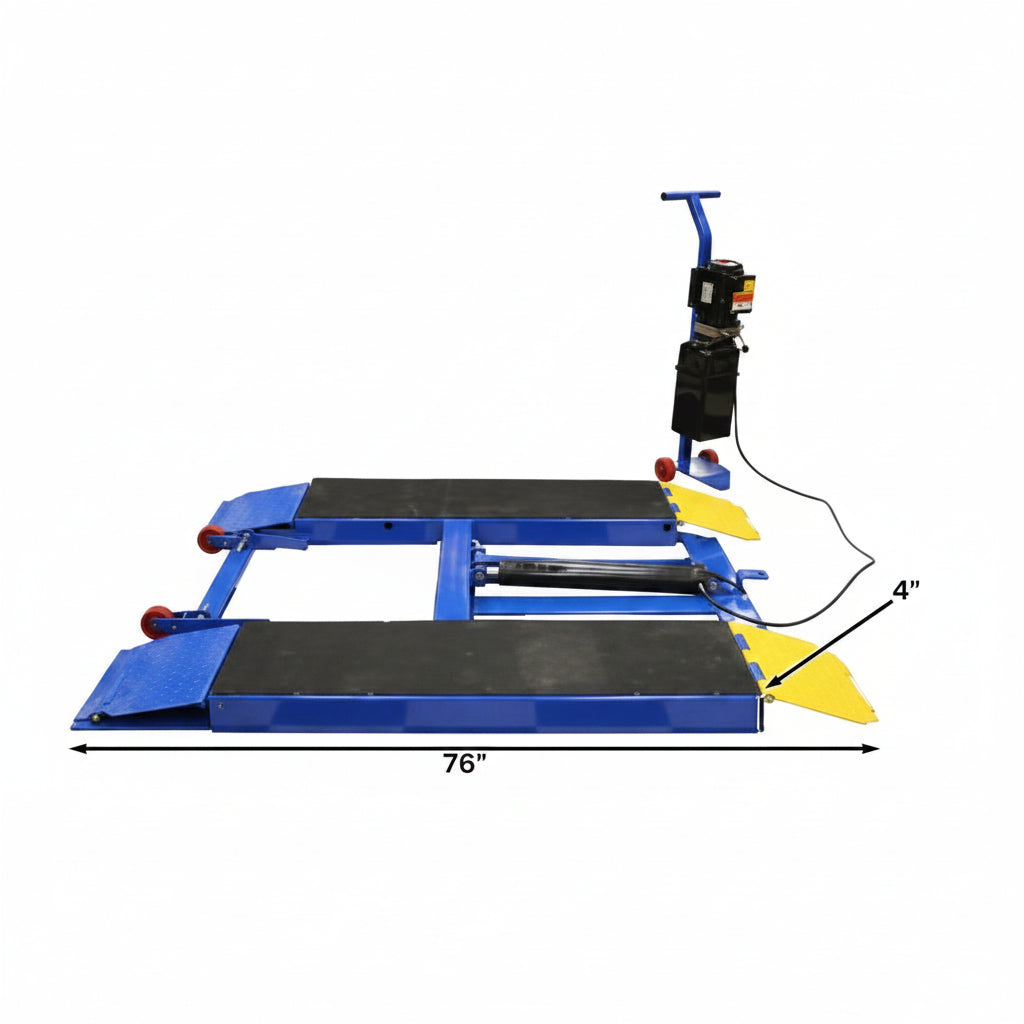 Atlas LR06 Portable Low Rise Scissor Lift 6000 lb. Capacity