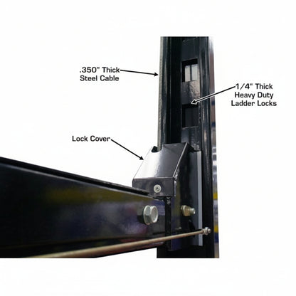Atlas PRO8000EXT 8,000 lb Extra Tall 4-Post Lift