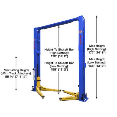 Atlas Platinum PVL12 ALI Certified 12,000 lb Overhead Lift