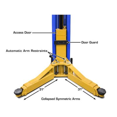 Atlas Platinum PVL12 ALI Certified 12,000 lb Overhead Lift