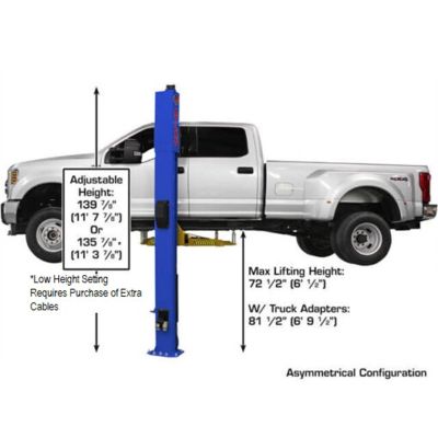 Atlas Platinum PVL10 ALI Certified 10,000 lb Overhead Lift