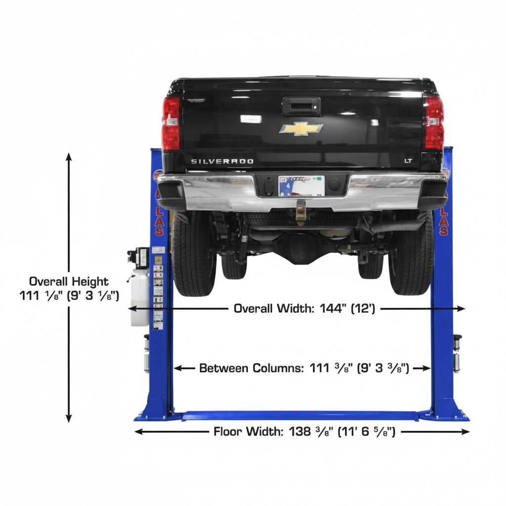 Atlas Platinum PVL9BP ALI Certified 9,000 lb Baseplate Lift