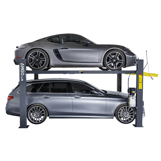 AMGO® Hydraulics 408-HP 8,000 lb Four Post Parking Lift