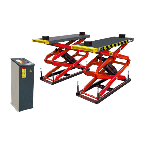 AMGO Hydraulics XL-8F 8,000-lb Flush Mount Full Rise Scissors Lift