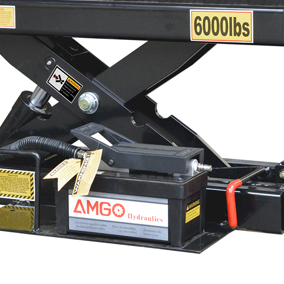 AMGO® Hydraulics RJ-6A 6,000 lbs Pneumatic Pump