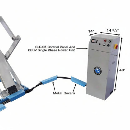 Atlas SLP9K Full-Rise Scissor Lift 9000 lb. Capacity